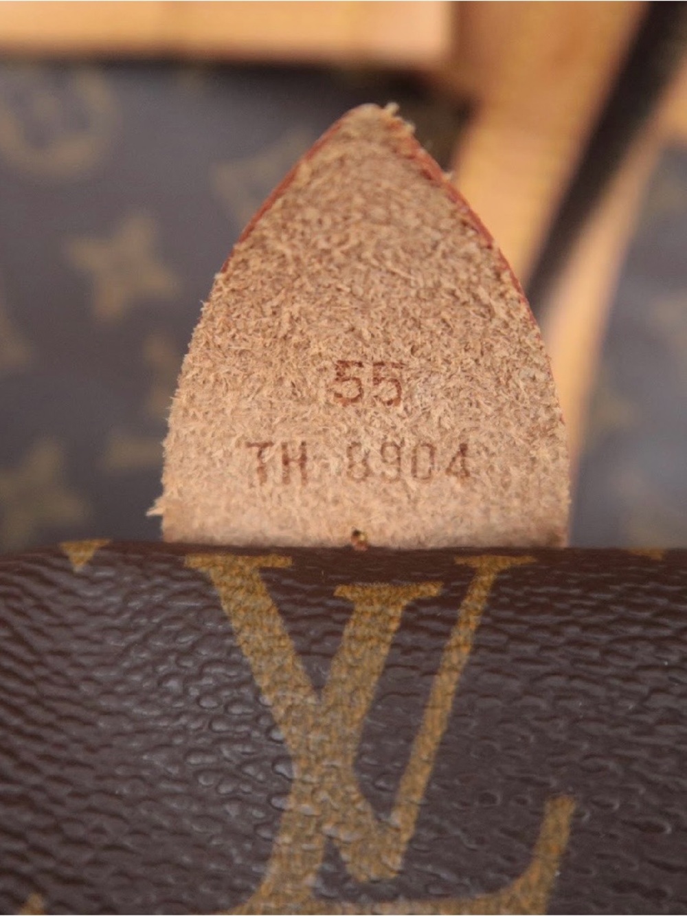 Authentic Louis Vuitton Shopping sac souple 55 monogram travel unisex - Picture 6 of 16